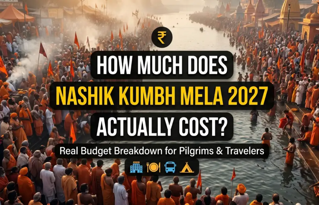 Minimum travel budget for Nashik Kumbh 2027