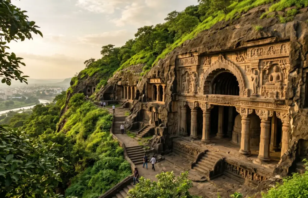 Pandavleni Caves at Nashik